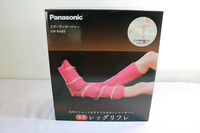 Panasonic エアーマッサージャー レッグリフレ EW-RA89-P ピンク