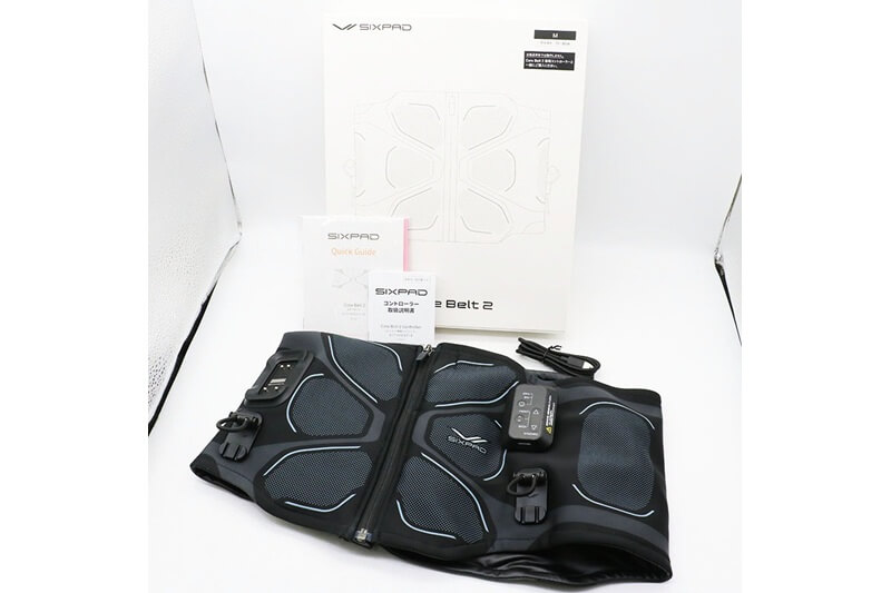 MTG シックスパッド コアベルト2 SE-CB 黒 サイズ：M 専用コントローラー付き